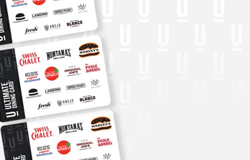 Ultimate online dining card