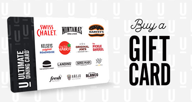 Swiss chalet gift card top